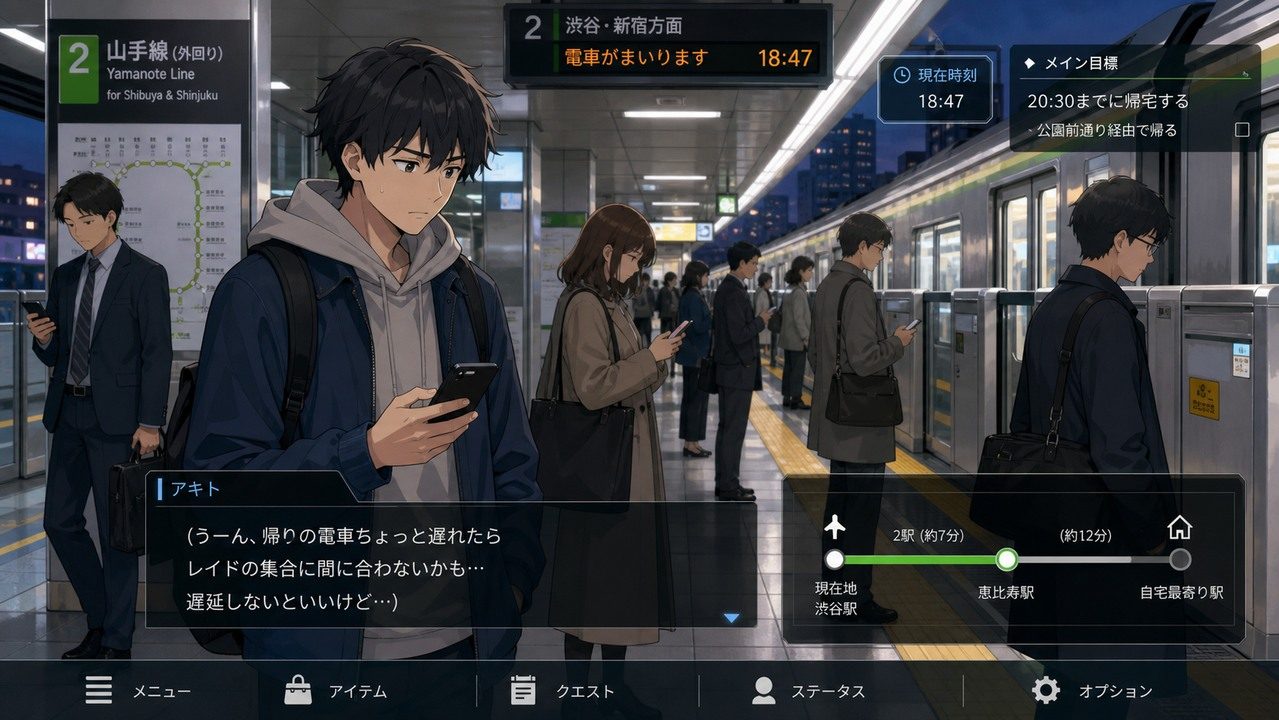 枫酱想回家 场景演出 画面 1